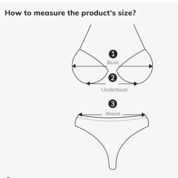 POL Evil Eye Swimwear 2-piece Set - Picture 6 of 7